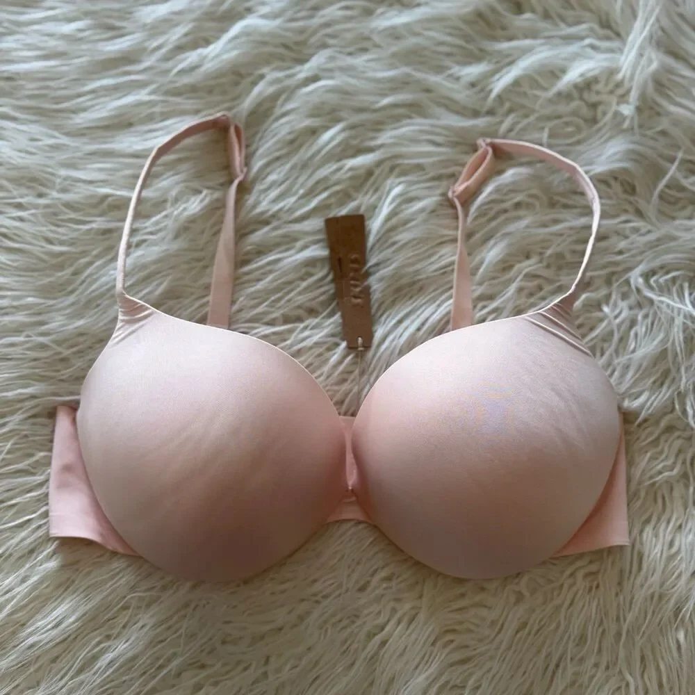 Skims Ultimate Push up Plunge Bra Primrose Size 38D - Picture 1 of 7